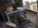 Slowenische Kameraden sichern das Vorgehen der Peace Force.