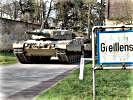 ...ist kein Hindernis für die Leopard 2-Kampfpanzer. (Bild öffnet sich in einem neuen Fenster)