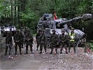 Durch eine Demonstration der Stärke bleibt die Lage unter Kontrolle ... (Bild öffnet sich in einem neuen Fenster)