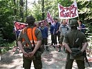 Diese Demonstration blieb unter Kontrolle der 3. Batterie. (Bild öffnet sich in einem neuen Fenster)