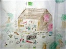 In bewegenden Bildern verarbeiten die Kinder ihre Erlebnisse: Das Beben... (Bild öffnet sich in einem neuen Fenster)