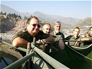 Vizeleutnant Ronald Seiler, links, und einige seiner Männer. (Bild öffnet sich in einem neuen Fenster)