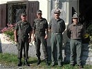 Die Kommandanten der Gebirgstruppen aus Österreich und Italien. (Bild öffnet sich in einem neuen Fenster)