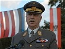 Generalstabschef Ertl bei seiner Ansprache. (Bild öffnet sich in einem neuen Fenster)