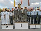 Die Hindernis-Staffel der Herren: Österreich vor Ecuador und Deutschland. (Bild öffnet sich in einem neuen Fenster)