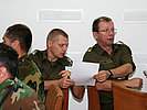 Major Buric und Offiziersstellvertreter Weglehner. (Bild öffnet sich in einem neuen Fenster)