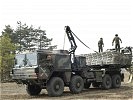 Das vom Bundesheer neu beschaffte "Faltstraßenlegegerät". (Bild öffnet sich in einem neuen Fenster)