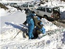 Soldaten der Brigade im internationalen Einsatz wie z. B. am Golan... (Bild öffnet sich in einem neuen Fenster)