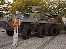 Einmal mehr unterzogen die Youngsters den Radpanzer "Pandur"... (Bild öffnet sich in einem neuen Fenster)