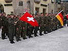 Am Stadtplatz in Hall findet die Siegerehrung statt. (Bild öffnet sich in einem neuen Fenster)