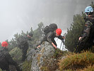 Die deutschen Soldaten bewältigten das schwierige, alpine Gelände. (Bild öffnet sich in einem neuen Fenster)
