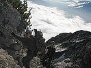 Kameradschaft im Hochgebirge: Miteinander und füreinander. (Bild öffnet sich in einem neuen Fenster)