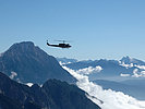Und auch ein Hubschrauber des Typs AB-212 stand zur Verfügung. (Bild öffnet sich in einem neuen Fenster)