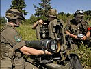 Die Panzerabwehrlenkwaffe "BILL" geht in Stellung.