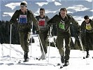 Am Mühlbacher Sattel die Patrouille vom Militärkommando Steiermark. (Bild öffnet sich in einem neuen Fenster)
