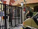 Fahrzeugbewegungen werden genau kontrolliert. (Bild öffnet sich in einem neuen Fenster)