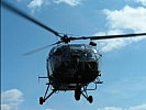 ...auch eine Alouette III eingesetzt. (Bild öffnet sich in einem neuen Fenster)