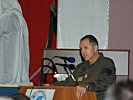 Brigadier Prader präsentiert die Ergebnisse des Tages. (Bild öffnet sich in einem neuen Fenster)