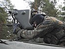 Die deutschen Kameraden brachten Panzerabwehrlenkwaffen in Stellung. (Bild öffnet sich in einem neuen Fenster)