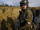 Die Soldaten der EU-Friedenstruppe rücken weiter vor. (Bild öffnet sich in einem neuen Fenster)
