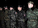 Internationale Kompetenz: Soldaten aus fünf Partnernationen. (Bild öffnet sich in einem neuen Fenster)