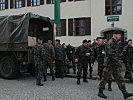 Der Infanteriezug aus Slowenien... (Bild öffnet sich in einem neuen Fenster)