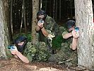 Dänische Wettkämpfer mit FX-Pistolen. (Bild öffnet sich in einem neuen Fenster)