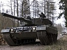 Bravoland-Panzer im Anrollen.