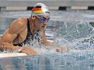 Die Deutschen sind auch auf der Schwimmstrecke in bestechender Form. (Bild öffnet sich in einem neuen Fenster)