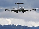 Ein AWACS-Radarflugzeug der NATO. (Bild öffnet sich in einem neuen Fenster)