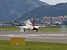 Touch Down einer Maschine der Turkish Stars. (Bild öffnet sich in einem neuen Fenster)