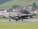 Ein Tornado der deutschen Luftwaffe. (Bild öffnet sich in einem neuen Fenster)