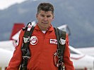 Major Yilmaz Gül ist der Chef der Kunstflugstaffel.