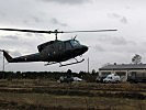 Im Rahmen der Übung wurde ein Transporthubschrauber angefordert .... (Bild öffnet sich in einem neuen Fenster)