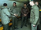 Eine Delegation aus Jordanien besuchte die österreichischen Soldaten. (Bild öffnet sich in einem neuen Fenster)
