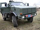 Ein gepanzerter Truppentransporter "Dingo" 2 .... (Bild öffnet sich in einem neuen Fenster)