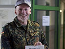 Der Mannschaftführer des deutschen Gebrigsjägerbataillons 231. (Bild öffnet sich in einem neuen Fenster)