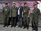 V.l.: Entacher, Darabos, Bürgermeister Kramer, Höfler und Fritz. (Bild öffnet sich in einem neuen Fenster)