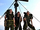 Das dänische Team am Mirnock.