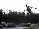 Der Helikopter bringt ihn ins nächstgelegene Krankenhaus. (Bild öffnet sich in einem neuen Fenster)