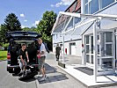 Die Sportler beziehen ihre Quartiere. (Bild öffnet sich in einem neuen Fenster)