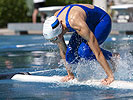 Schwimmer beim Fünfkampf
