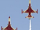Die "Turkish Stars" im Anflug auf Zeltweg. (Bild öffnet sich in einem neuen Fenster)