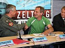 Gruber und Siegfried Prinz sind bester Laune für die AirPower11. (Bild öffnet sich in einem neuen Fenster)