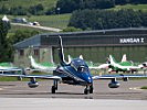 Das Fluggerät der Italiener, die Aermacchi MB-339. (Bild öffnet sich in einem neuen Fenster)