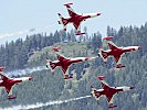 Fünf F5-Northtrop-Maschinen der Türken beim Training. (Bild öffnet sich in einem neuen Fenster)