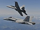 Die Schweizer Armee zeigt in Zeltweg ihre F/A-18 "Hornet". (Bild öffnet sich in einem neuen Fenster)