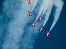 Die Schweizer Staffel repräsentiert ihre Luftwaffe seit 47 Jahren. (Bild öffnet sich in einem neuen Fenster)