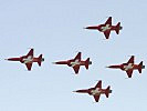 Präzise wie ein Schweizer Uhrwerk: Patrouille Suisse. (Bild öffnet sich in einem neuen Fenster)