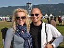 Andrea und Michael Wagner sind bereits in der Früh aus Salzburg angereist. (Bild öffnet sich in einem neuen Fenster)